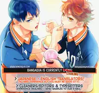 (HaruCC19) [Zeroshiki (Kabosu)] Aibou no Okazu Jijou ga Ki ni Naru (Haikyuu!!) [English] [BangAQUA]