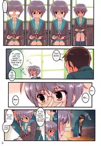 (COMIC1☆4) [Archives (Hechi)] Shoushitsu Nagato no Shiawase Ichi (The Melancholy of Haruhi Suzumiya) [English] [Trinity Translations]