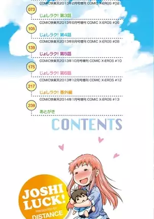 Joshi Luck! MelonBooks +Toranoana Extras