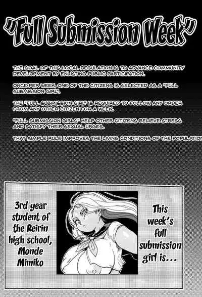 Sono 1-shuukan, Teikou Shite wa Ikenai. | For That One Week, She Can't Resist Me