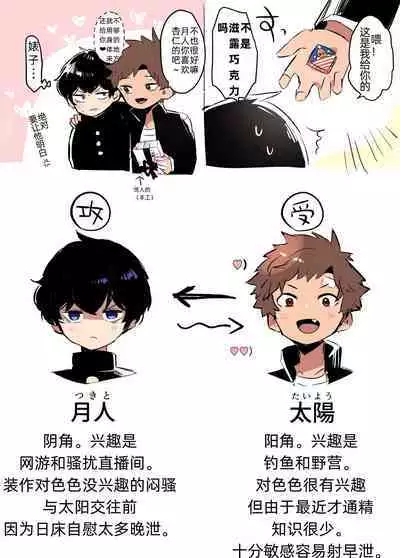 [bouya-san (baby stick)] InCha-kun to YouCha-kun | 阴角君与阳角君 [Chinese] [嘘梦神父教皇汉化] [Digital]