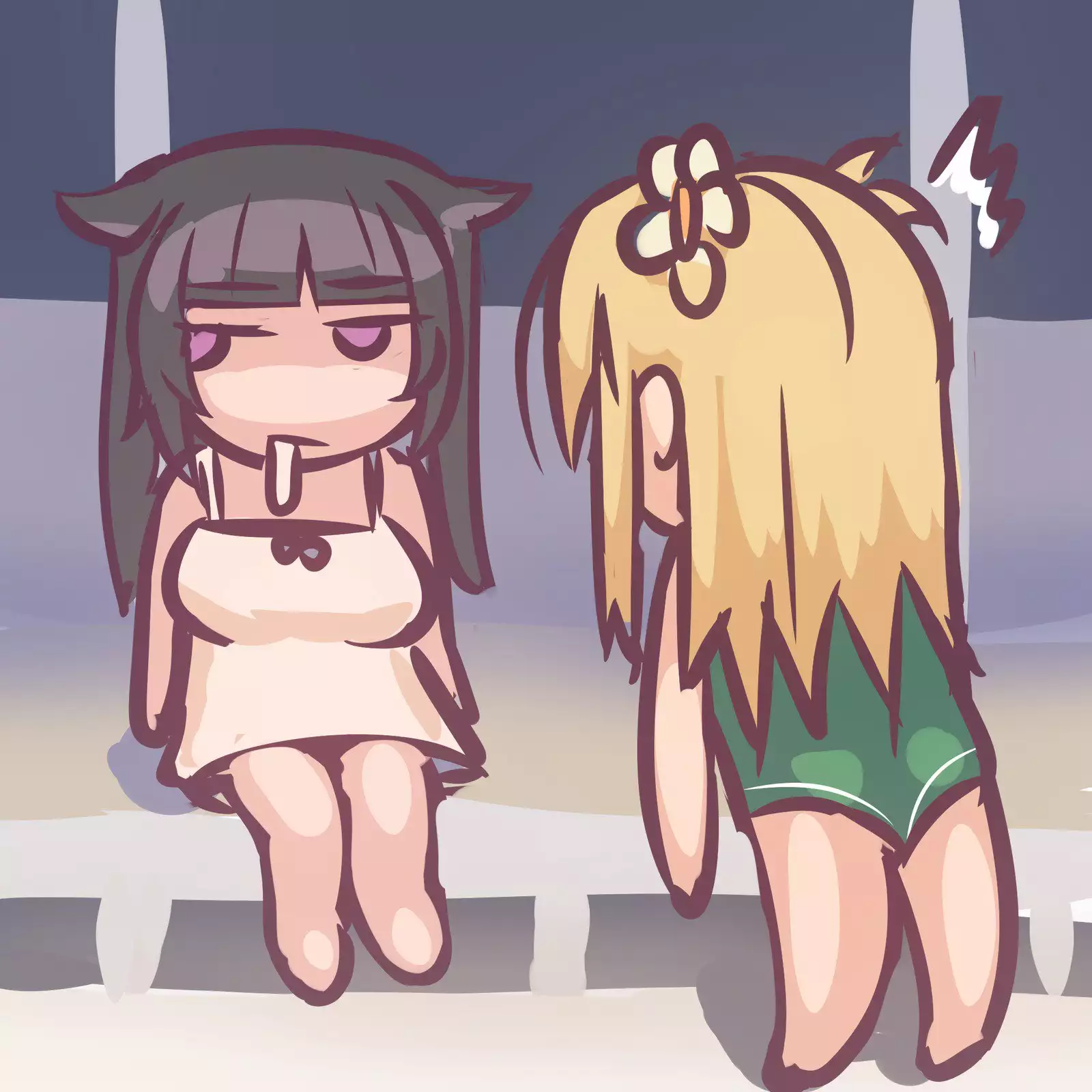 Futanari Maids' Summer part1