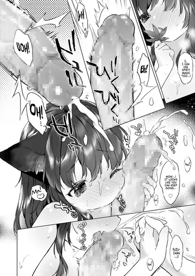 Yowai 200 Chai Okitsune-chan to Oshidori Fuufu Seikatsu. Dai 4 Wa | 200 Year Old Fox Girl and Her Happily Married Life. Part 4