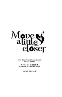 (SPARK11) [matine (iyutani)] Move a Little Closer (Magic Knight Rayearth) [English] [constantly]