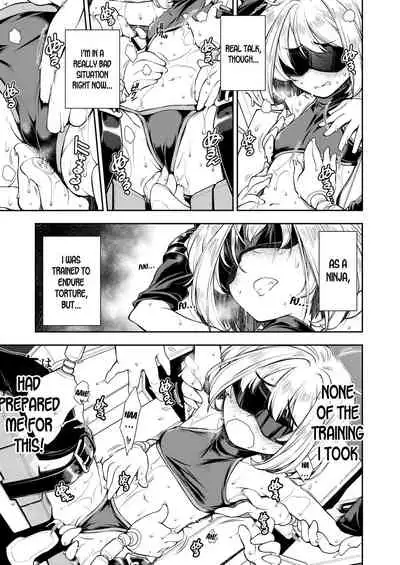 Kinpatsu Loli Ninja wa Kairaku Goumon Machine ni Teikou Dekienai | The Blonde Loli Ninja can't handle the Pleasure Torture Machine!