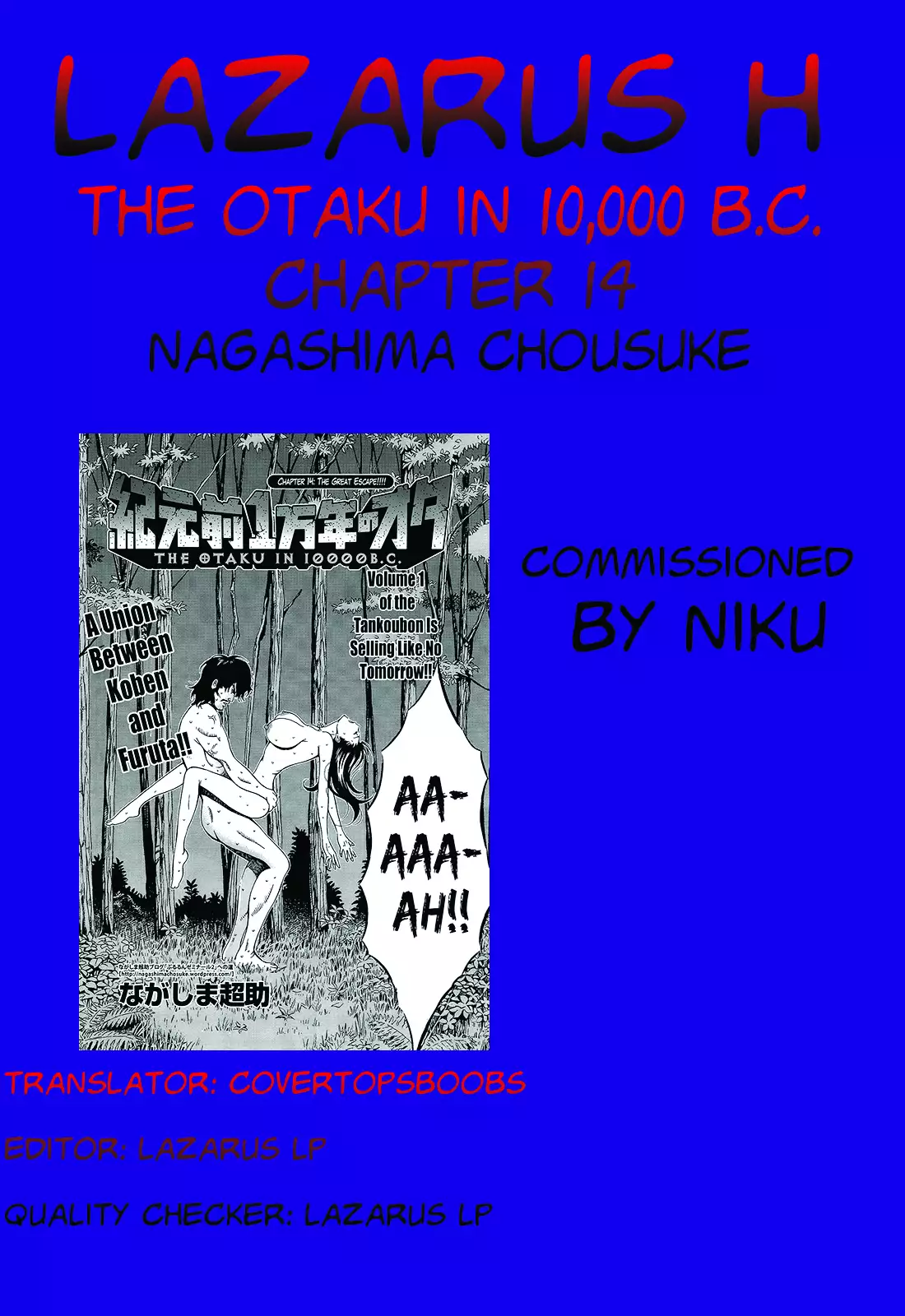 Kigenzen 10000 Nen no Ota | The Otaku in 10,000 B.C. Ch. 1-25