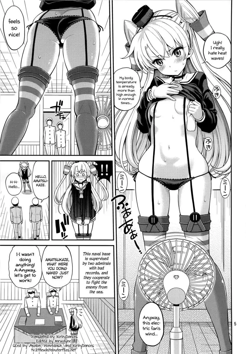 Amatsukaze Sweats a Lot