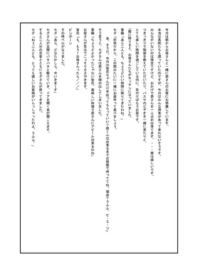 Tetoshi's "Girl's Lunch Box". Works and trial assets