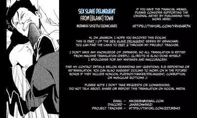 Sex Slave Delinquent from ████ Town