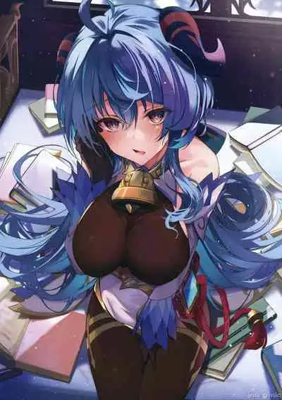 (C101) [YUYUHIYU (YuzuKi)] Icha Love Ganyu-sama ~Saimin o Soete~ | 亲亲热热甘雨大人~催眠状态中~ (Genshin Impact) [Chinese] [灰羽社汉化组]