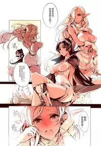 (C88) [70 Nenshiki Yuukyuu Kikan (Ohagi-san)] Elves (Record of Lodoss War) [Chinese] [脸肿汉化组]