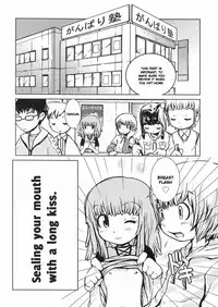 [Minatoya Shunsaku] Nagai Kiss de Kuchi o Fusaide | Sealing your mouth with a long kiss (Himitsu no Roshutsu Kids) [English] [WiD]