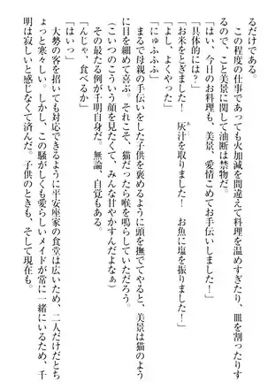 年上メイドの新婚日記