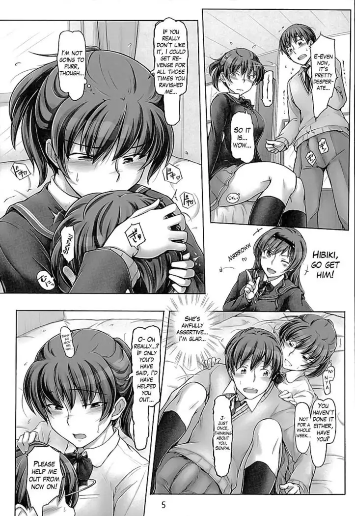 Isshuukan mo Kinyoku Shitara, Gaman Dekimasen yo ne | If I abstain for a whole week, I won't be able to endure it