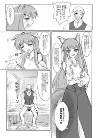 (Mimiket 18) [Anzu Syrup (Shoji Yatsuki)] Horo yoi, Ookami kibun (Spice and Wolf)