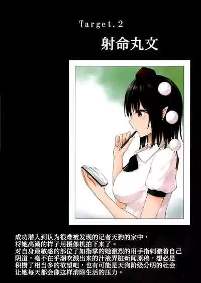 (C99) [Tekomenchi (Techi)] Gensatsu - Gensou Shoujo Jii Tousatsuroku (Touhou Project) [Chinese] [甜族星人x我不看本子个人汉化]