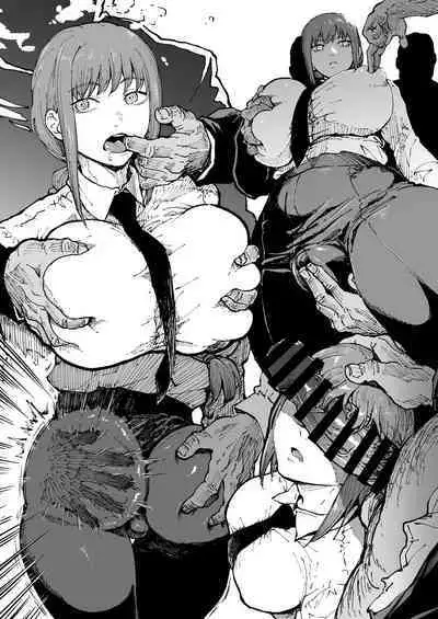 [Ahemaru] Nichijō Teki ni Sekuhara Sarete mo Okoranai Makima san