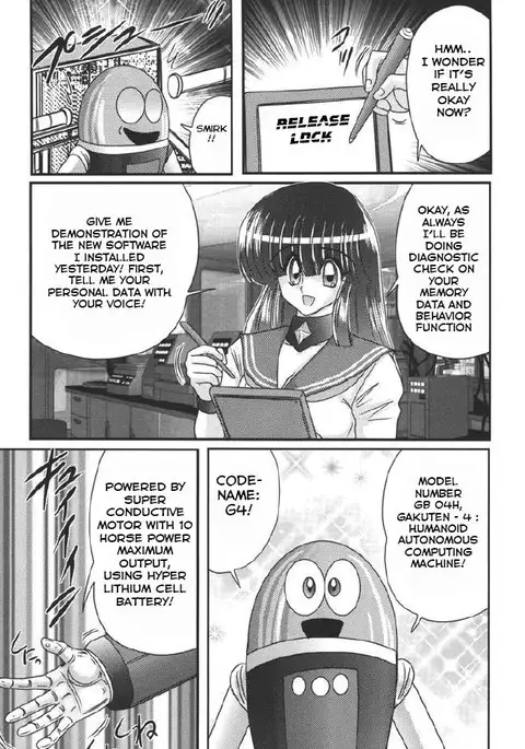 Sailor uniform girl and the perverted robot chapter 1