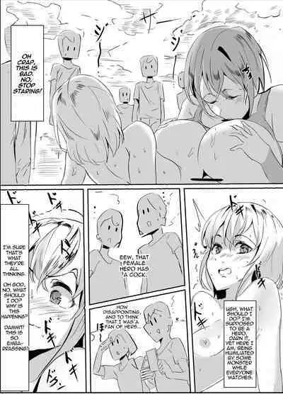[Honyuubin (Tikubin)] Futanari Hero VS Lewd Mama Monster [English] [RWfuta]