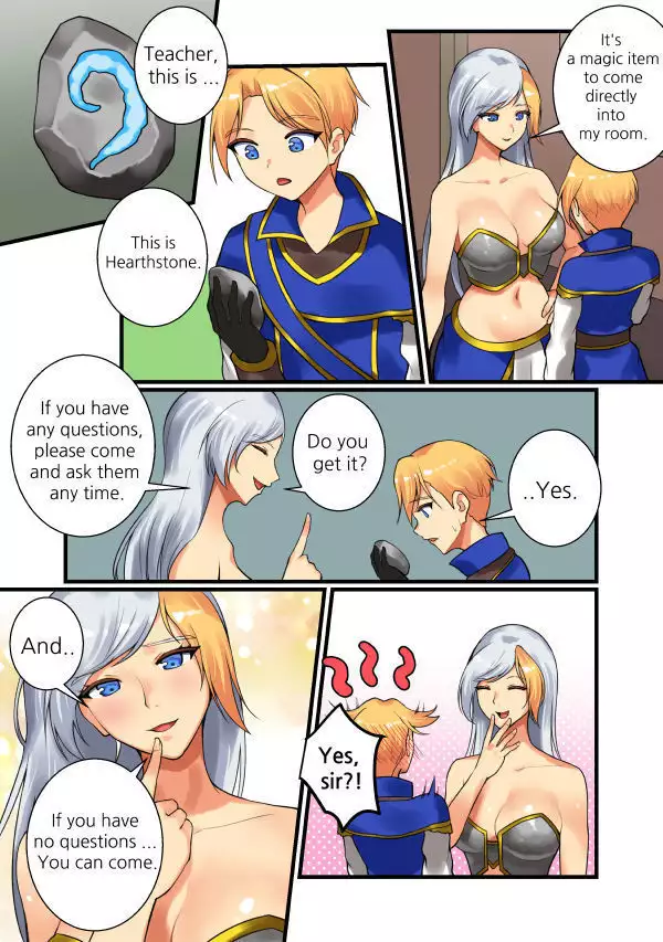With Teacher Jaina?