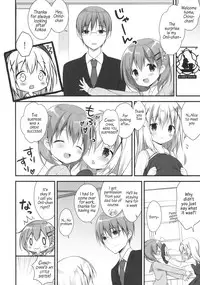(C89) [CHOCOLATE CUBE (Miwa Futaba)] Chino-chan wa Goshuushin ♡ (Gochuumon wa Usagi desu ka?) [English] [AkazaChan]