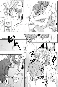 (Renai Jaws 2) [Usagi-san to Kuma (Aizawa)] Pun! Pun! (Free!) [English] [Rapinii]