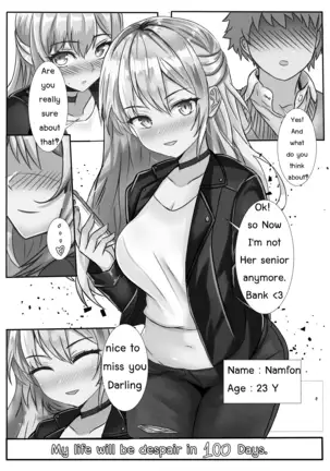 My Life Will Be Despair in 100 Days