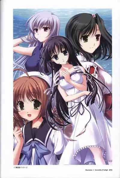 Tasogare no Sinsemilla Official Visual Fan book