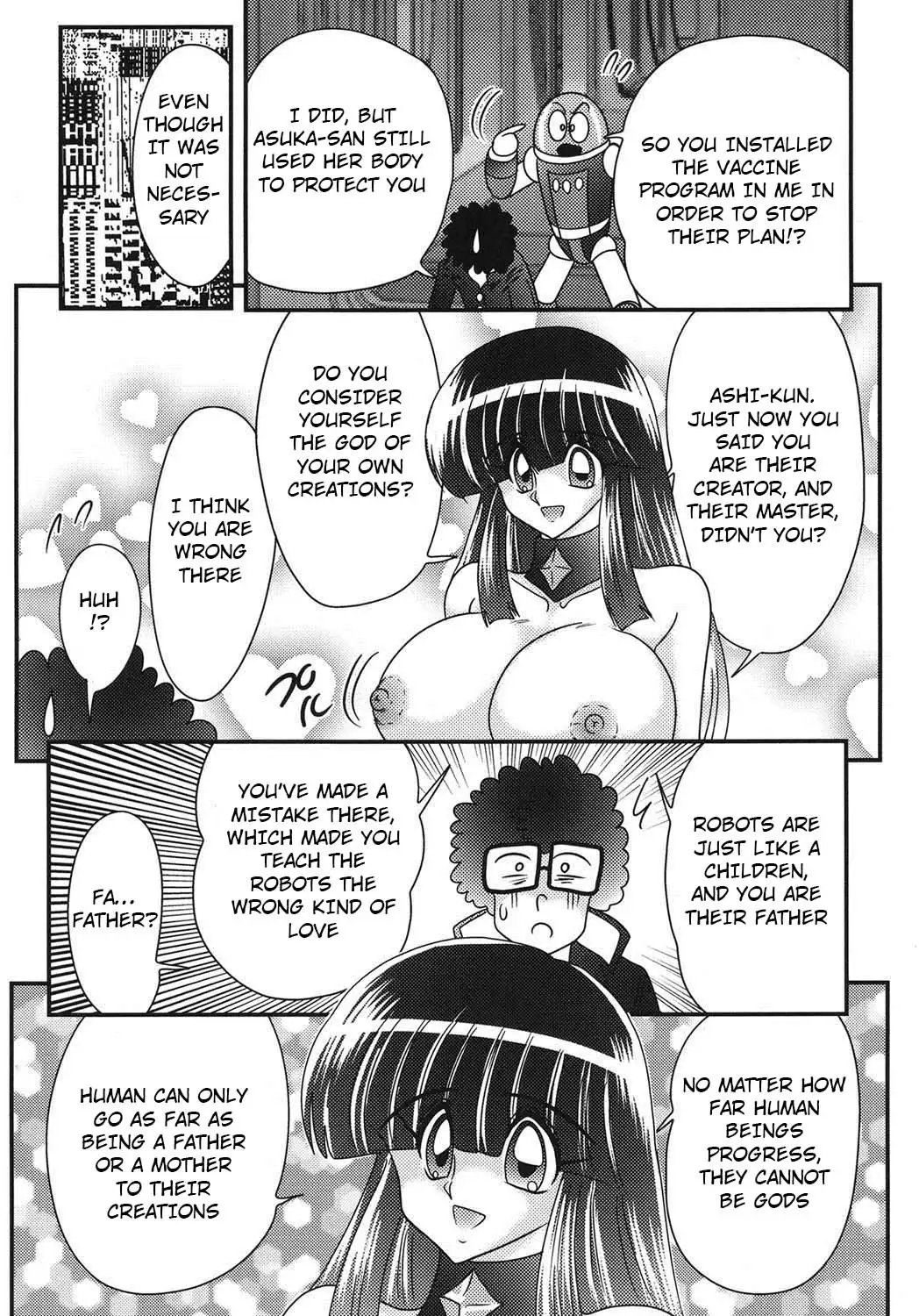 Sailor Fuku ni Chiren Robo Yokubou Kairo | Sailor uniform girl and the perverted robot Ch. 5