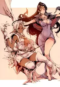 (C88) [70 Nenshiki Yuukyuu Kikan (Ohagi-san)] Elves (Record of Lodoss War) [Chinese] [脸肿汉化组]