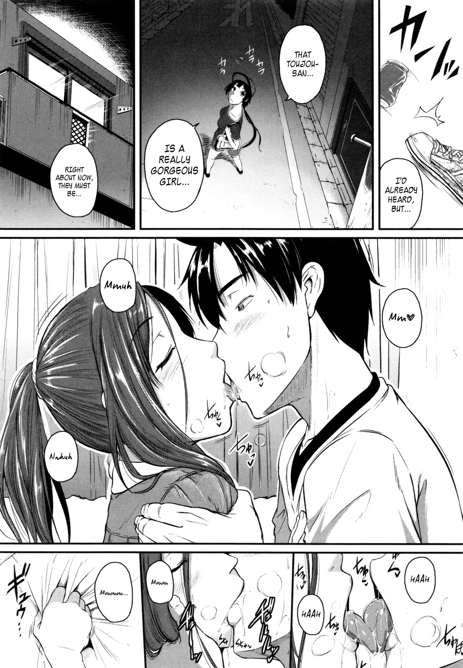 Aibenki Tonari no Dosukebe Onee-san | The Lady Next Door Ch. 1-3