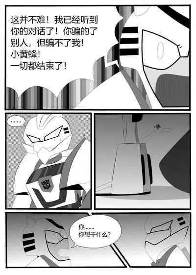 Transformers animated doujinshi《MISUNDERSTAND》beewasp R-18