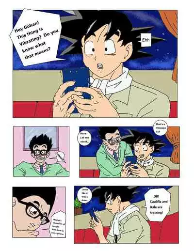 Training Day! Caulifla x Kale! [Incomplete]