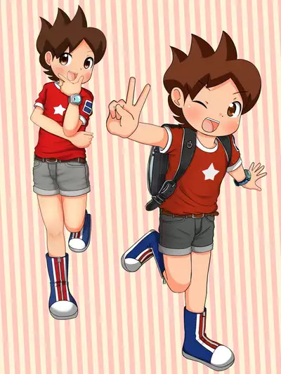 Yokai Watch no Amano Keita-kun no Ecchi na Illust Shuu ver.4