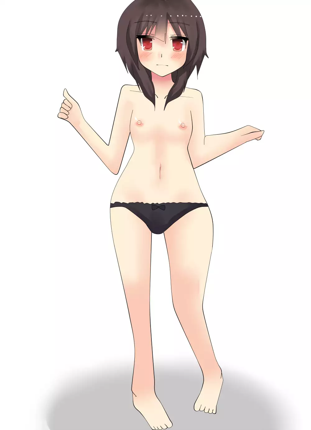 Megumin Ugoira Illust Tsumeawase