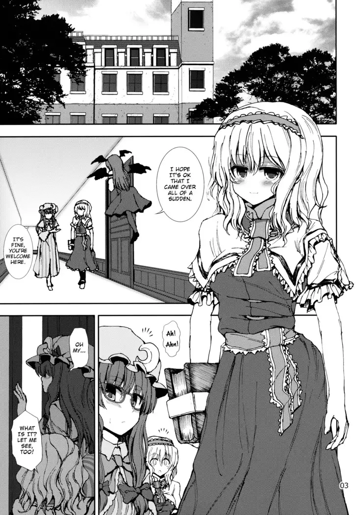 Alice and Patchouli's Night Play Time!!