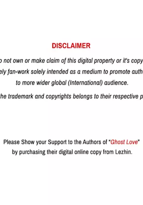 Ghost Love Ch.1-33