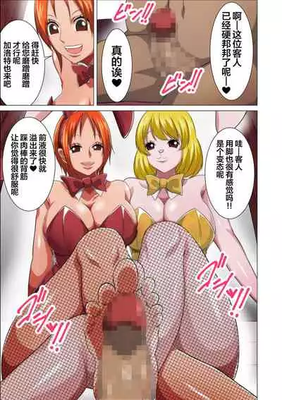 [Q Doujin] Bunny Service (One Piece) [Chinese] [紫苑汉化组]