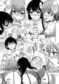 (C93) [studio A (Inanaki Shiki)] Iyarashii Houshi-bu no Kanojo-tachi. | The Lewd Girls from the Service Club (Yahari Ore no Seishun Love Come wa Machigatteiru.) [English] [Doujins.com]