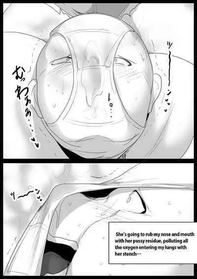 Nioizeme ga Nigate na Ore ga, Dogitsui Manshuu Onna ni ProWres Waza o Kimerarete, Kane o Mushiritorareru Hanashi | Robbed by Stank Pussy Chokeholds