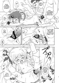 (C80) [Taikan Kyohougumi (Azusa Norihee)] Nanoha-chan to Fate-chan no Sentou Kiroku (Mahou Shoujo Lyrical Nanoha) [English] =LWB=