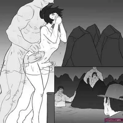 GeeU Presents - Yuki's Onsen Threesome - (Part 1-4)