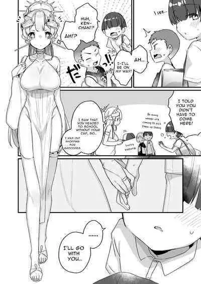 Onaho Ochishita Kikai Tenshi-sama to Boku no Natsuyasumi | My Summer Vacation with a Fallen Faphole Mech Angel