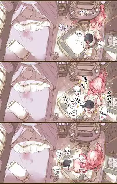 Ouchi de Yaru Koto Nai node Shokushu Shoukan Shite Ecchi ni Fukeru Mahou Shoujo | A Witch Who Can't Have Sex At Home Decides To Summon Some Tentacles Instead