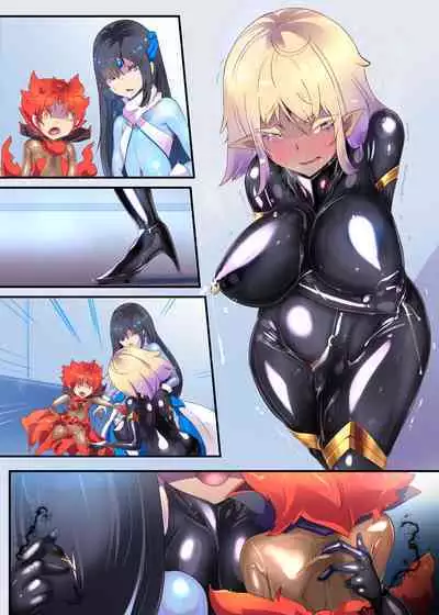 女装少年ヒーローのキミが女体化してモブ戦闘員に堕ちる漫画