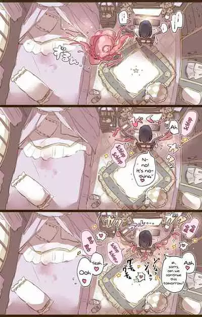 Ouchi de Yaru Koto Nai node Shokushu Shoukan Shite Ecchi ni Fukeru Mahou Shoujo | A Witch Who Can't Have Sex At Home Decides To Summon Some Tentacles Instead