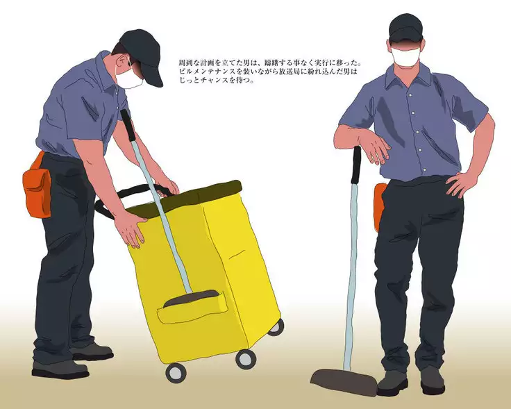 Beautiful News Woman Kidnap / Confinement