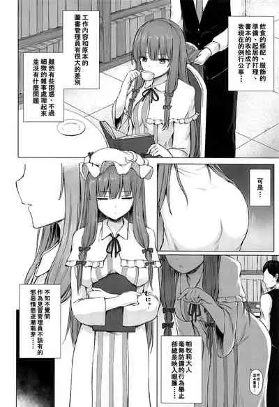 (Meikasai 14) [Tekomenchi (Techi)] Patchouli Knowledge Kaihatsu Kiroku (Touhou Project) [Chinese] [個人漢化]