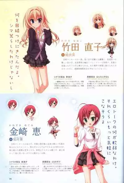 Hatsuyuki Sakura Visual Fanbook