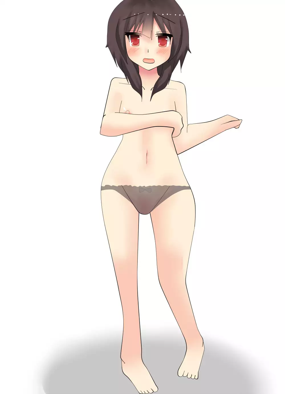 Megumin Ugoira Illust Tsumeawase